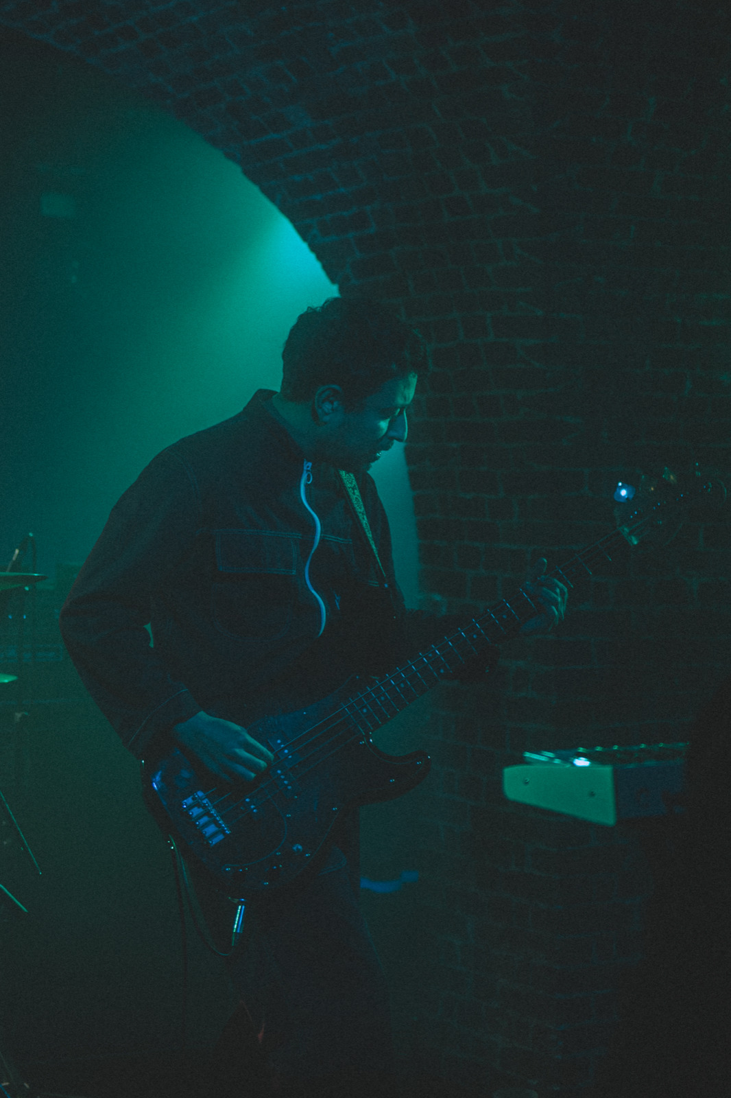 Concert photography — artist on stage, Brussels