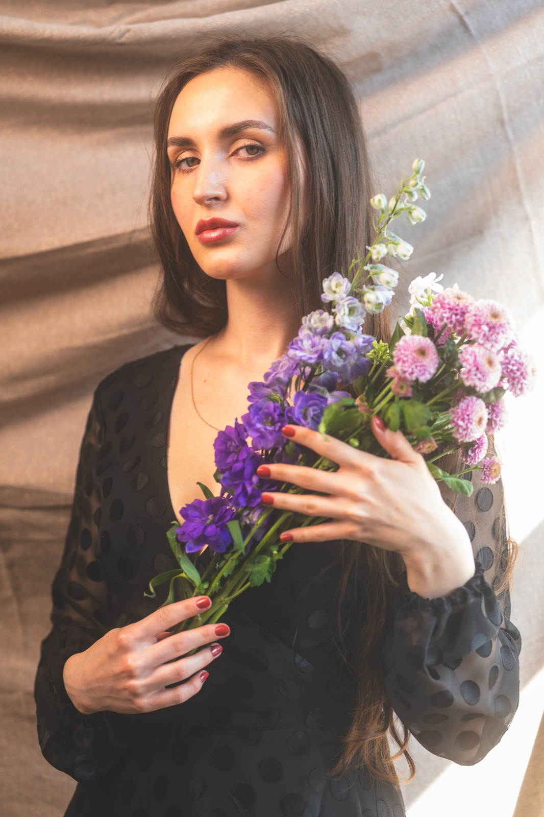 Portrait of Ellina — fashion style, Brussels